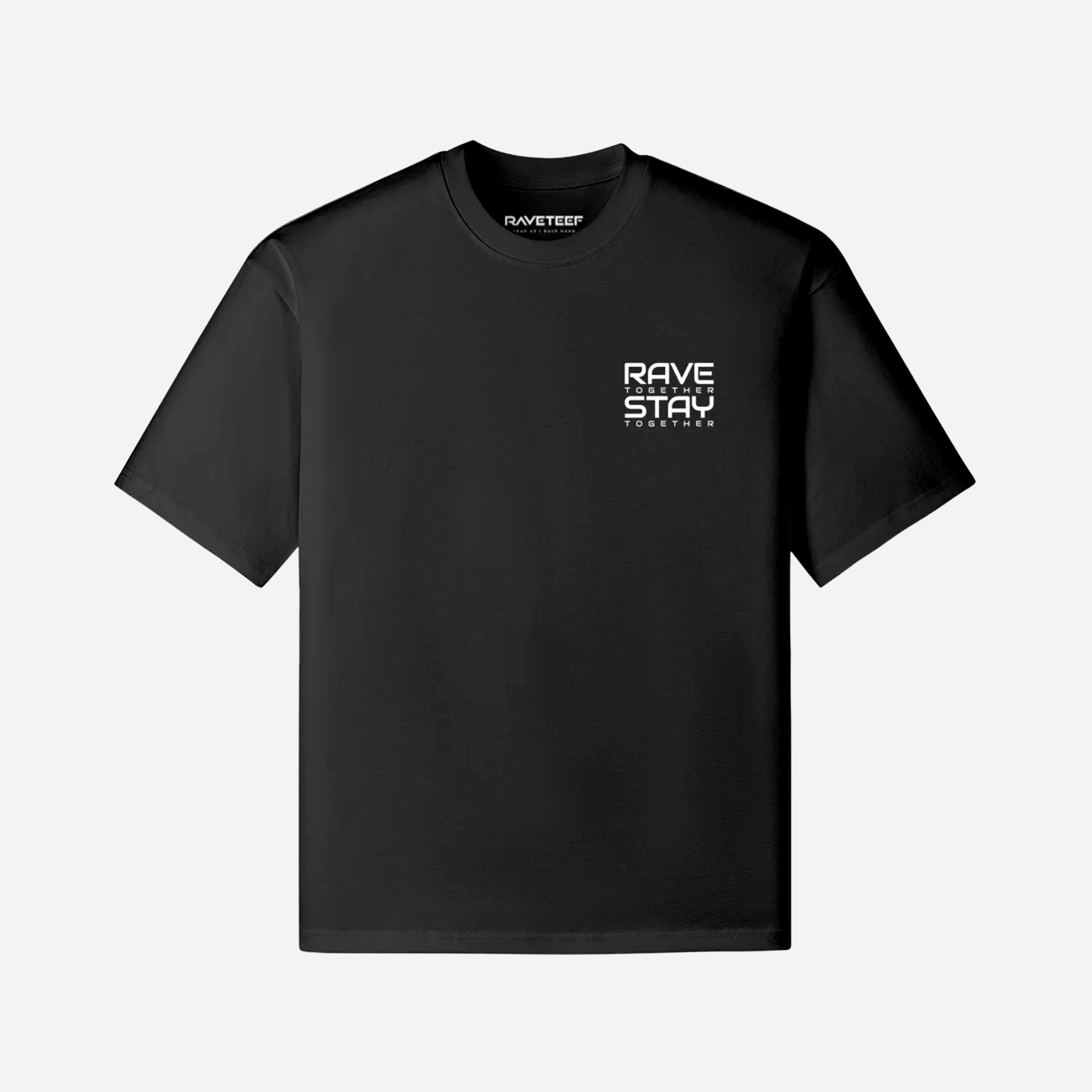 Unisex Boxy T-shirt - Rave Together, Stay Together