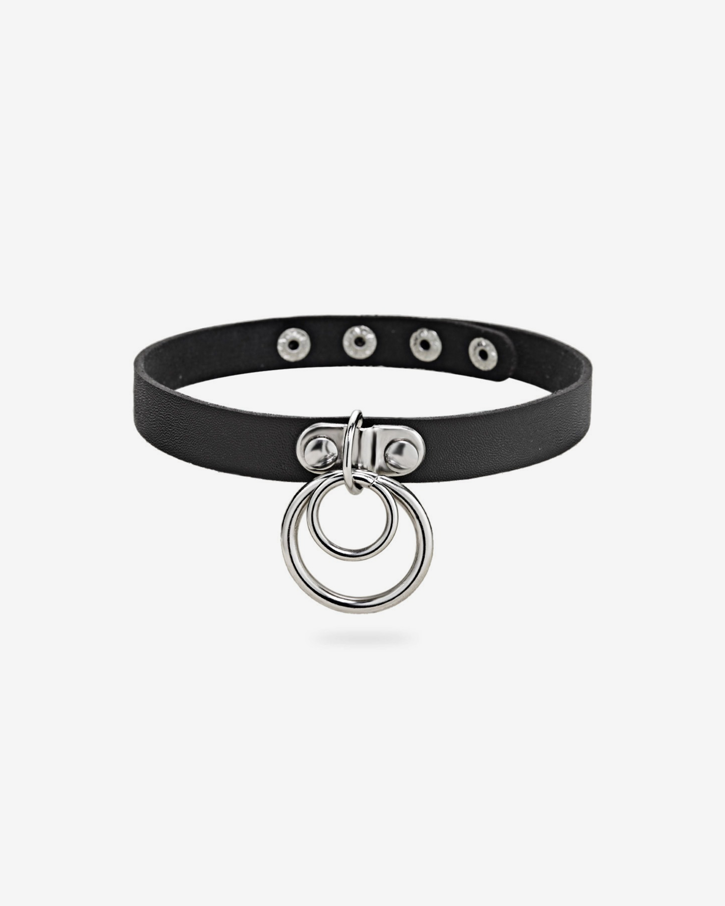 Lock In the Night Double‑Ring Choker