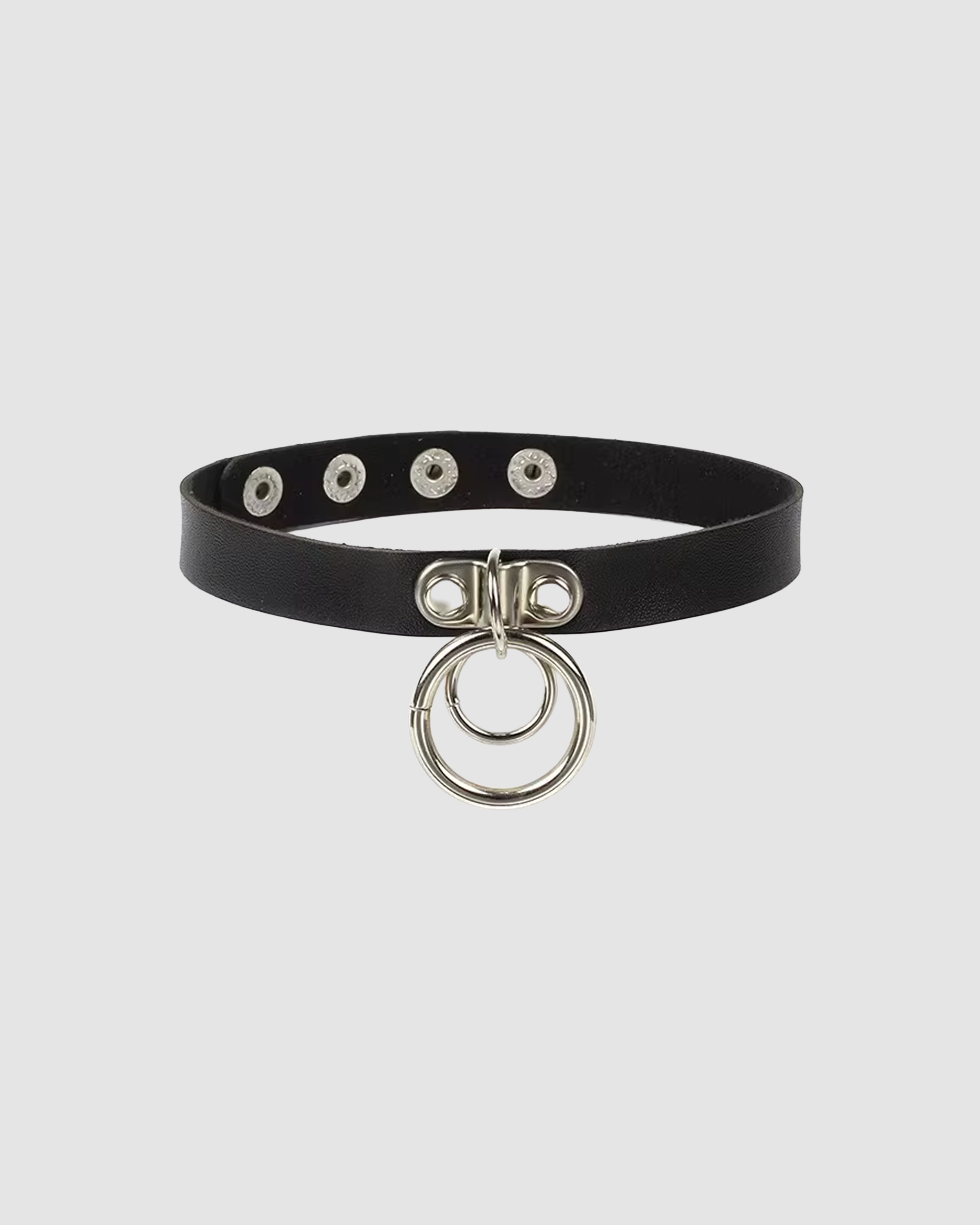 Lock In the Night Double‑Ring Choker