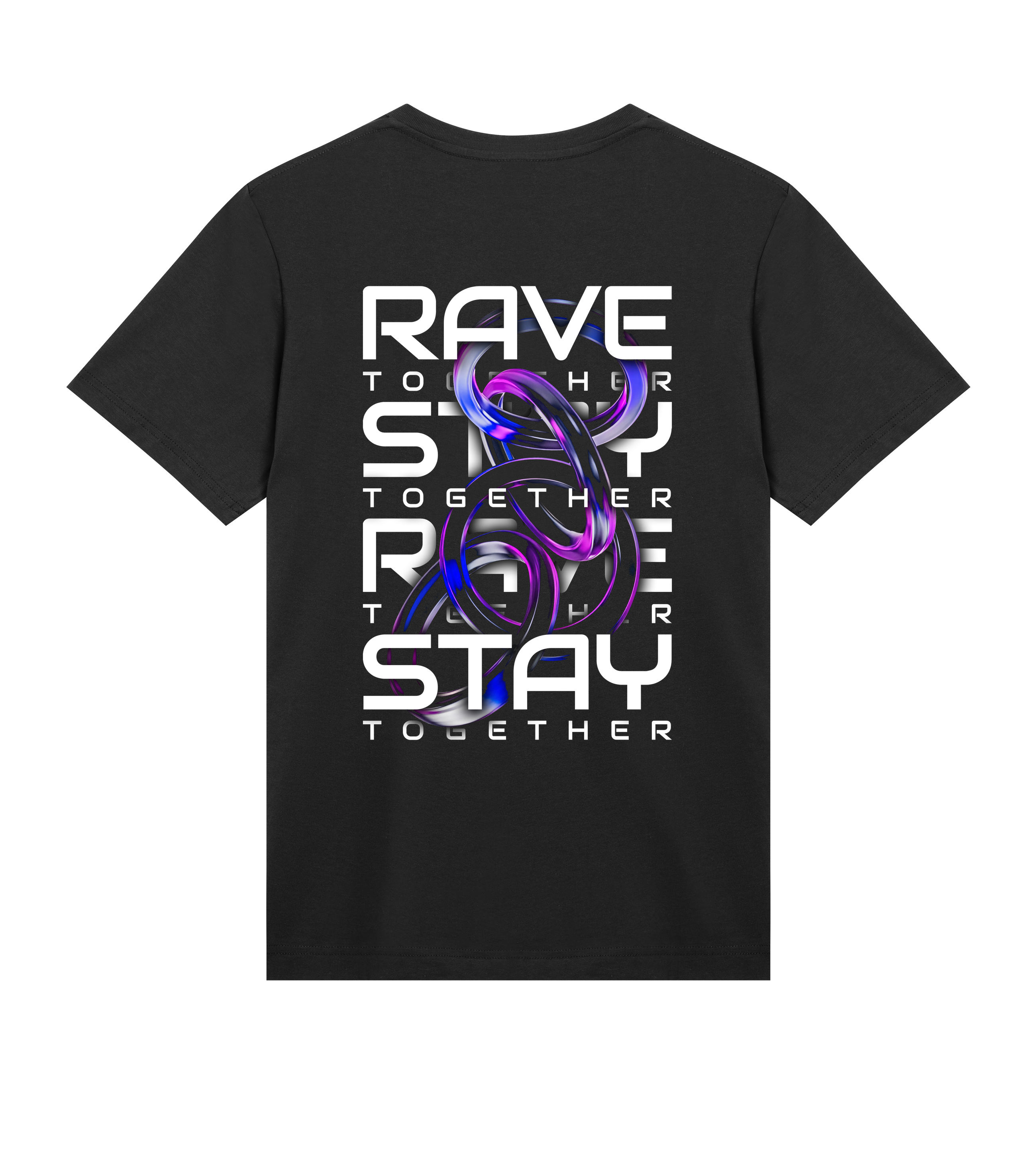 Mens Regular Tee - Rave Together, Stay Together