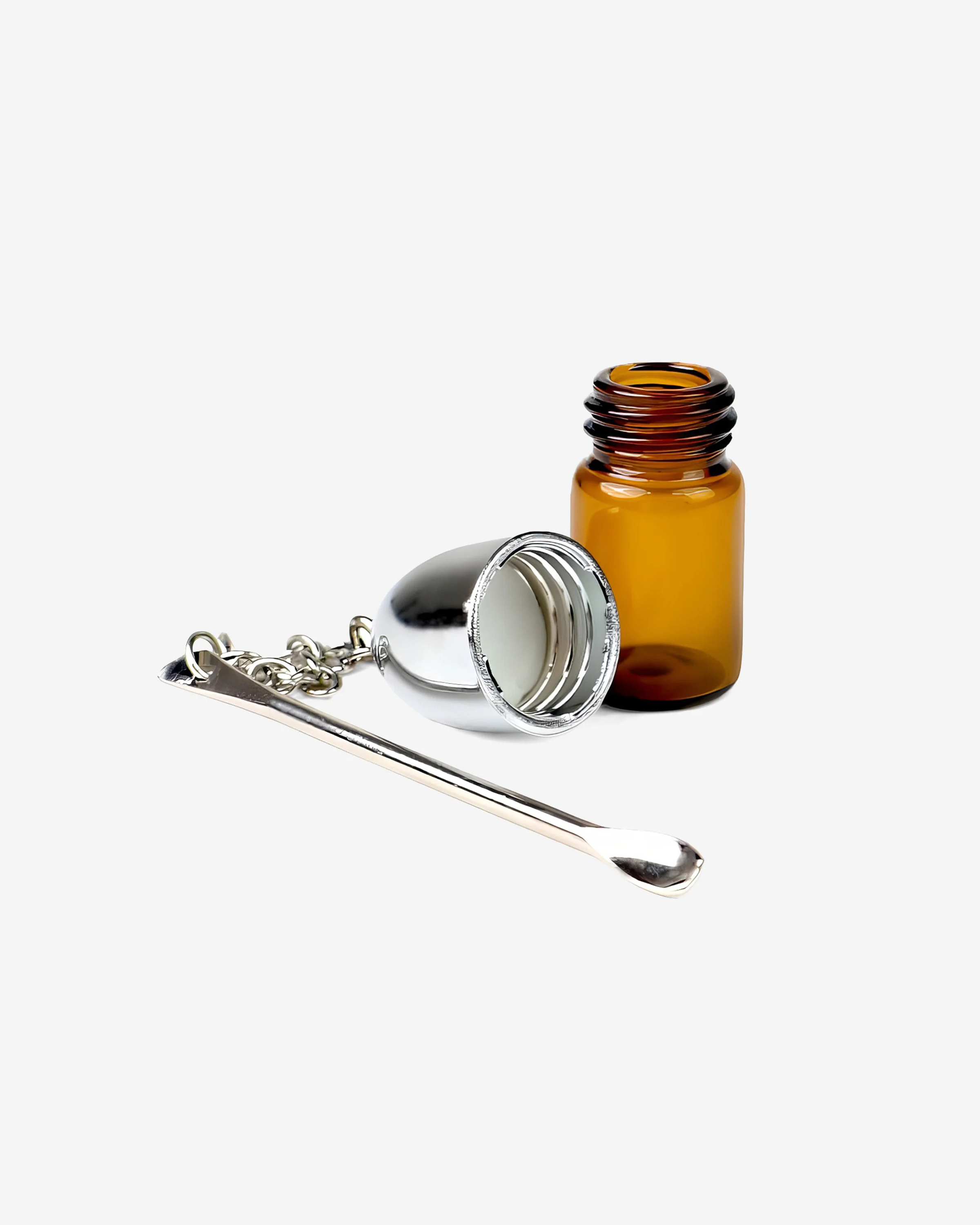 Glass Dispenser with Spoon